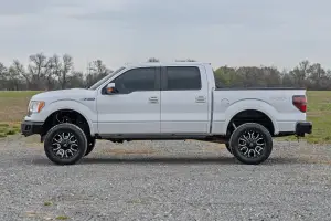 Rough Country - 41012 | Rough Country BA2 Running Board Side Step Bars (2009-2014 F150 2WD/4WD | Crew Cab) - Image 2