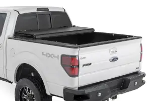 Rough Country - 47214550B | Rough Country Hard Low Profile Bed Cover 2004-2014 F150 2WD/4WD | 5'7" Bed) - Image 3