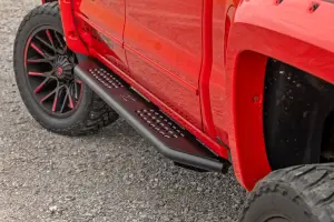 Rough Country - 14010 | Rough Country OV2 Running Boards (2007-2018 Silverado, Sierra 1500 2WD/4WD | 2007-2019 Silverado, Sierra 2500 HD, 3500 HD 2WD/4WD | Crew Cab) - Image 2