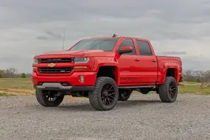 Rough Country - 14010 | Rough Country OV2 Running Boards (2007-2018 Silverado, Sierra 1500 2WD/4WD | 2007-2019 Silverado, Sierra 2500 HD, 3500 HD 2WD/4WD | Crew Cab) - Image 5