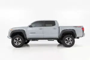 Rough Country - F-T11621A | Rough Country Pocket Fender Flares For Toyota Tacoma 2/4WD (2016-2023) | Flat Black - Image 2
