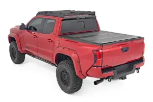 Rough Country - 49415551 | Rough Country Hard Tri Fold Flip Up Bed Cover (2024-2025 Tacoma 2WD/4WD | 5' Bed) - Image 3