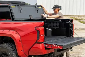 Rough Country - 49415551 | Rough Country Hard Tri Fold Flip Up Bed Cover (2024-2025 Tacoma 2WD/4WD | 5' Bed) - Image 14