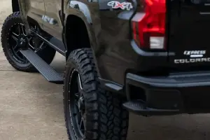 PSR92010 | Rough Country Power Retractable Running Boards With LED Lights (2015-2024 Colorado, Canyon 2WD/4WD | Crew Cab)