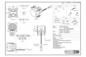 Morimoto - LF802.2 | Morimoto Sealed3 LED Headlights 90mm Hi / Lo Beam | Universal, 3W Version | Single - Image 4