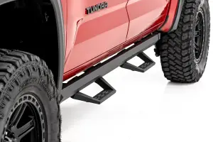 71097 | Rough Country SRL2 Adjustable Aluminum Step (2022-2025 Tundra 2WD/4WD | Crew Cab)