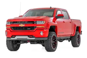 Rough Country - 11018 | Rough Country SRL2 Adjustable Aluminum Step (2007-2018 Silverado, Sierra 1500, 2500 HD, 3500 HD 2WD/4WD | Crew Cab) - Image 2