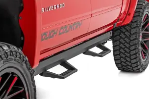 Rough Country - 11018 | Rough Country SRL2 Adjustable Aluminum Step (2007-2018 Silverado, Sierra 1500, 2500 HD, 3500 HD 2WD/4WD | Crew Cab) - Image 3