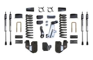 K947263VA | MaxTrac Suspension 6 Inch Lift Kit With Radius Arm Bracket & Vulcan Shocks For Air Ride Ram 2500 4WD (2014-2018) | Diesel