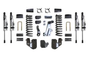 K947263VRA | MaxTrac Suspension 6 Inch Lift Kit With Radius Arm Bracket & Vulcan Reservoir Shocks For Air Ride Ram 2500 4WD (2014-2018) | Diesel