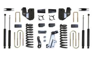 K947341A | MaxTrac Suspension 4 Inch Lift Kit With Radius Arm Bracket & MaxTrac Shocks For Air Ride Ram 3500 4WD (2013-2018) | Diesel