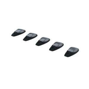 Recon Truck Accessories - 264346CL | Recon 5 Piece Cab Roof Light Set LED Clear Lens in Amber (2019-2024 Ram 2500, 3500 | Replaces OEM factory installed cab roof lights) - Image 3