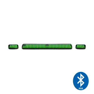 Recon Truck Accessories - 264156CLRGB | Recon 3 Piece Set Clear Cab Roof Light Lens with RGB (Multi-Colored) High-Power LED's (2007-2014 Silverado, Sierra 2500 HD, 3500 HD) - Image 5
