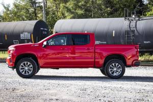 Rough Country - 28850RED | Rough Country 3.5 Inch Lift Kit With Red Control Arms Vertex Coilovers / Vertex Rear Shocks (2019-2025 Sierra 1500 2WD/4WD | Mono Leaf Spring) - Image 6