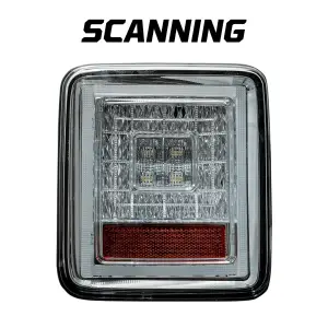 Recon Truck Accessories - 264237CL | Recon (Replaces Factory OEM Halogen ONLY) Tail Lights OLED Clear (2018-2024 Jeep Wrangler JL | 2018-2024 Jeep Wrangler JL Unlimited) - Image 3