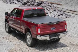 Rough Country - 41517650 | Rough Country Soft Tri-Fold Bed Cover (2017-2024 F250, F350 Super Duty 2WD/4WD | 6'10" Bed) - Image 4