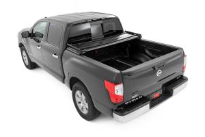 Rough Country - 41816550A |Rough Country Soft Tri-Fold Bed Cover (2017-2024 Titan 2WD/4WD | 5'7" Bed) - Image 3