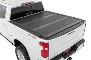 Rough Country - 47120650B | Rough Country Hard Low Profile Bed Cover (2019-2025 Silverado, Sierra 1500 2WD/4WD 6'7" Bed | Standard Bed) - Image 2