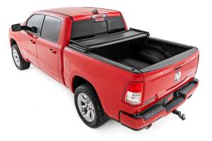 Rough Country - 41309650 | Rough Country Soft Tri-Fold Bed Cover (2019-2025 Ram 1500 Pickup 2WD/4WD | 6'4" Bed) - Image 3