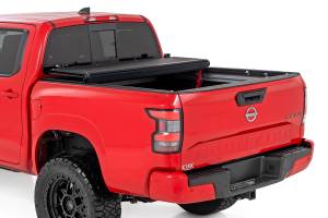 47520551B | Rough Country Hard Low Profile Bed Cover (2022-2024 Frontier 5' Bed With Cargo Management)