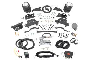 10033WC | Rough Country Air Spring Spacer Kit For Ram 2500 4WD | With Onboard Air Compressor & Wireless Remote