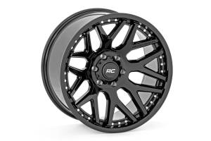Rough Country - 95201812 | Rough Country 95 Series Wheel | One-Piece / Gloss Black / 20x10 / 6x5.5 / -18mm - Image 2
