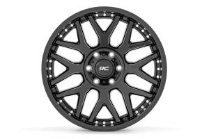 95201812 | Rough Country 95 Series Wheel | One-Piece / Gloss Black / 20x10 / 6x5.5 / -18mm