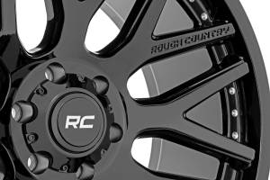 Rough Country - 95201812 | Rough Country 95 Series Wheel | One-Piece / Gloss Black / 20x10 / 6x5.5 / -18mm - Image 3
