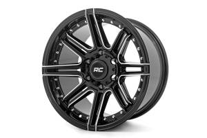 Rough Country - 88170012 | Rough Country 88 Series Wheel | One-Piece | Gloss Black | 17x9 | 6x5.5 | +0mm - Image 2