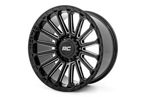Rough Country - 97201812 | Rough Country 97 Series Wheel | One-Piece / Gloss Black / 20x10 / 6x5.5 / -18mm - Image 2