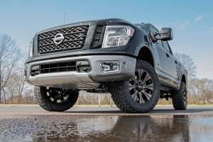 Rough Country - 83431RED | Rough Country 3 Inch Lift Kit For Nissan Titan 2WD/4WD (20004-2024) | Red Finish, Lifted N3 Struts (2004-2024 Only) 4WD, Premium N3 Shocks - Image 3