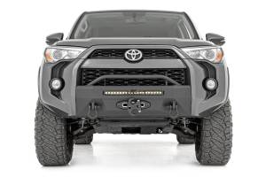 Rough Country - 76642RED | Rough Country 3 Inch Lift Kit For Toyota 4Runner | Red Finish Arms, M1 Strut With M1 Rear Shocks - Image 4