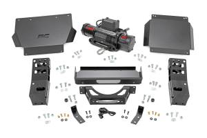 Rough Country - 72012 | Rough Country Hidden Winch Mount with PRO9500S Winch Toyota Tacoma 2WD/4WD (2024-2025) - Image 1