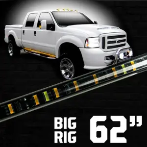 Recon Truck Accessories - 26414 | Recon 62" Big Rig Light Kit LED in Amber - Image 2