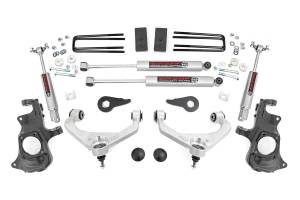 97630 | Rough Country 3.5 Inch Suspension Lift Kit with Premium N3 Shocks (2011-2019 Silverado, Sierra 2500 HD, 3500 HD 2WD/4WD | With Overloads)