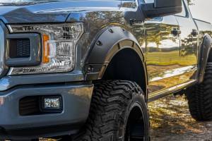 Rough Country - A-F11811-BN | Rough Country Defender Fender Flares For Ford F-150 2/4WD (2015-2020) | Silver Spruce - Image 5