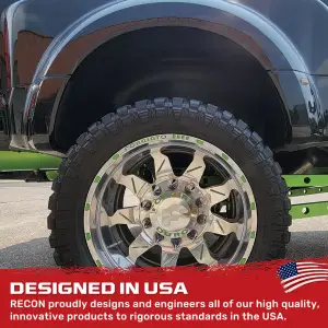 Recon Truck Accessories - 264136WHCL | Recon Fender LED Lights (4-Piece Set)Êw/ 4 White LED Lights in Clear (2011-2024 F350, F450 Super Duty) - Image 4