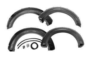 A-F21112-B3 | Rough Country Defender Fender Flares For Ford F-250 / F-350 Super Duty (2017-2022) | Atlas Blue