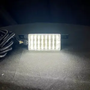 264329CL | Recon Ultra High Power Bed Rail / Cargo Area LED Light Kit w/ Complete Wiring Kit - 2-Piece Set White LED in Clear (2016-2018 Silverado, Sierra 1500 | 2016-2019 Silverado, Sierra 2500, 3500)