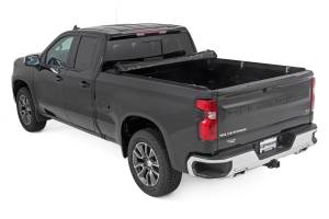 Rough Country - 42308650 | Rough Country Soft Roll Up Bed Cover (2019-2025 Silverado, Sierra 1500 2WD/4WD 6'7" Bed | Standard Bed) - Image 2
