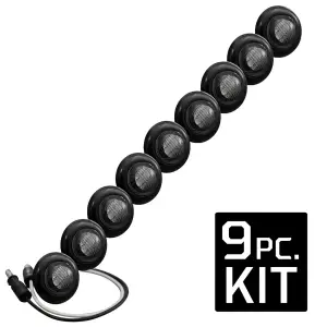Recon Truck Accessories - 264227AMBK | Recon Front Lower Air Dam Light Kit LED in Amber - Image 7