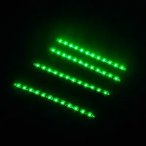Recon Truck Accessories - 264705RGB | Recon 4 Piece RGB Multi-Colored LED Strips for Interior Footwell Underseat Lighting - Image 3