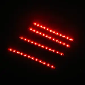 Recon Truck Accessories - 264705RGB | Recon 4 Piece RGB Multi-Colored LED Strips for Interior Footwell Underseat Lighting - Image 6