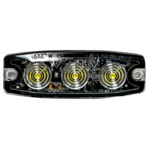 Recon Truck Accessories - 26424AM | Recon 3-LED 12 Function Ultra-Thin Strobe Light in Amber - Image 2