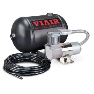 10000 | VIAIR Ultra Light Duty Onboard Air Compressor System 12 Volt | 105 PSI, Includes 1.0 Gallon Air Tank