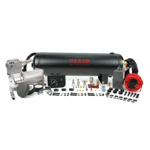 10003 | VIAIR Quarter Duty Onboard Air Compressor System 12 Volt | 150 PSI, Includes 2.5 Gallon Air Tank