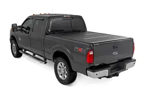 Rough Country - 47214651B | Rough Country Hard Low Profile Bed Cover (1999-2016 F250, F350 Super Duty 2WD/4WD | 6'10" Bed) - Image 3