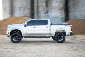 Rough Country - 21002 | Rough Country Oval Nerf Steps (2019-2025 Silverado, Sierra 1500 2WD/4WD | 2020-2025 Silverado, Sierra 2500 HD, 3500 HD 2WD/4WD | Crew Cab) - Image 4
