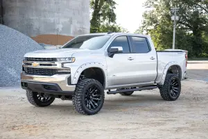 Rough Country - 21002 | Rough Country Oval Nerf Steps (2019-2025 Silverado, Sierra 1500 2WD/4WD | 2020-2025 Silverado, Sierra 2500 HD, 3500 HD 2WD/4WD | Crew Cab) - Image 2