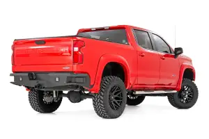 Rough Country - 21002S | Rough Country Stainless Oval Nerf Steps (2019-2025 Silverado, Sierra 1500 2WD/4WD | 2020-2025 Silverado, Sierra 2500 HD, 3500 HD 2WD/4WD | Crew Cab Models ONLY) - Image 3